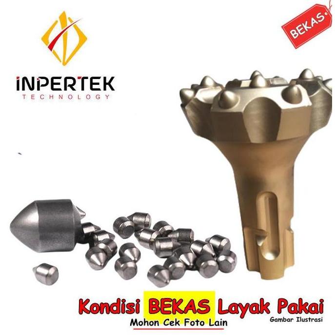 Tricon 10 Bor Tanah Mata Bor Sumur Tembus Batu Keras Carbide Bekas