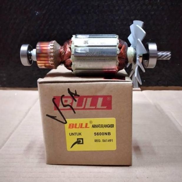 BULL ARMATURE ANGKER 5600NB UNTUK MESIN CIRCULAR SAW MAKITA 5600 NB