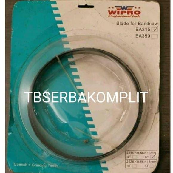 Mata Gergaji Bandsaw Blade 12 inch 6T Wipro JDD315 Mata Gergaji Pita