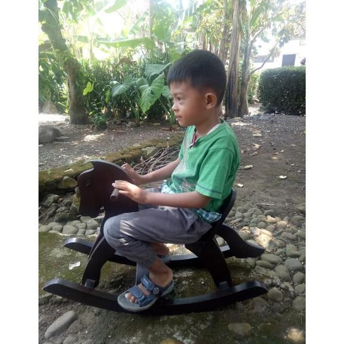 Kuda Kudaan Kayu anak laki dan perempuan awet (Ready)