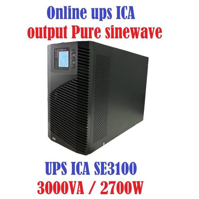 UPS ICA SE3100 3000VA / 2700W UPS ICA SE3000 3000VA / 2100W Paling Murah