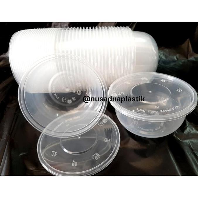 Mangkok Plastik 400ml Thinwall PP Bowl 400 ml
