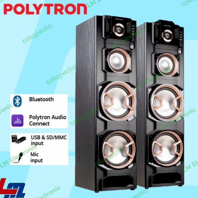 POLYTRON Speaker Aktif PAS8E28 / PAS 8E28 Terlaris