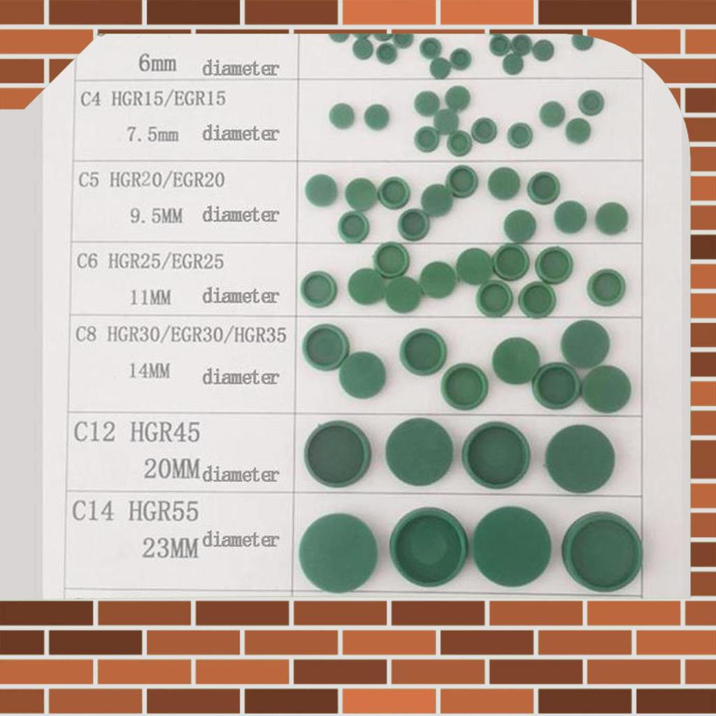 Tutup Plastik Cover Rail Linear Guide Hgr20 Hgr 20 Dust Caps Cupbolt