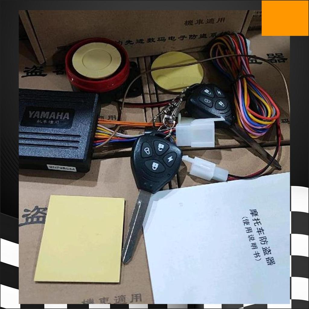 Alarm Remot Motor Universal + Anak Kunci