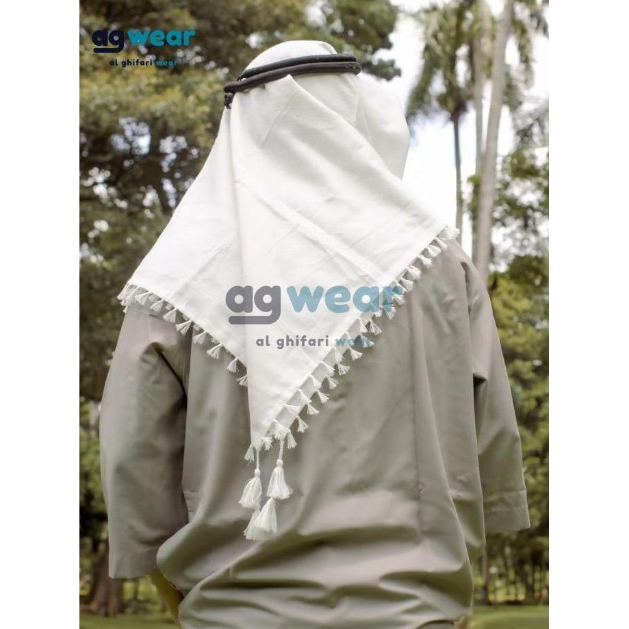 Sorban Polos - Sorban Arab - Sorban Palestina - Sorban Segi Empat