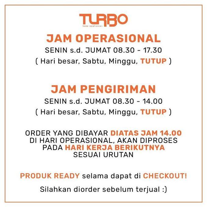 Murah [Sparepart] Turbo Dinamo Motor Assy Wall Fan Kipas Angin Dinding Cfr 5889 Original