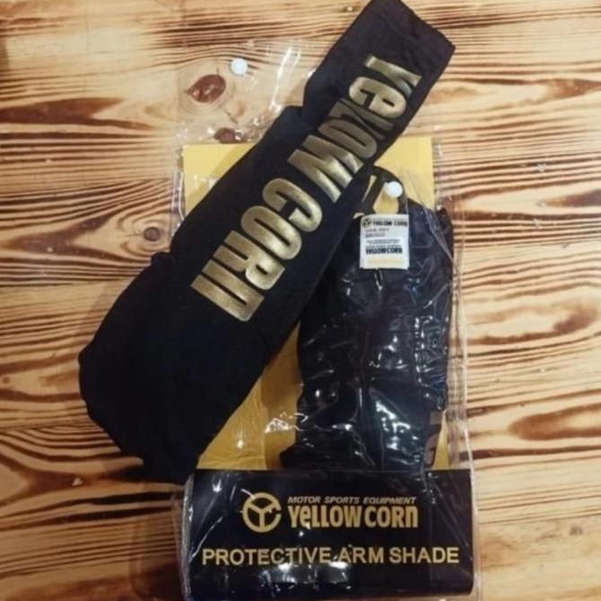 YELLOW CORN ARM SLEEVE YAS 001 GOLD MANSET RIDING YELLOW CORN ORIGINAL CO