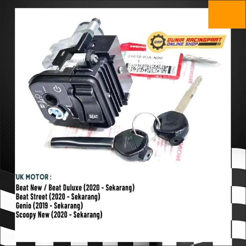 Kunci Kontak Assy Set Genio ( 2019- Sekarang) Beat New  Beat Street New Beat Deluxe Scoopy New 2020 