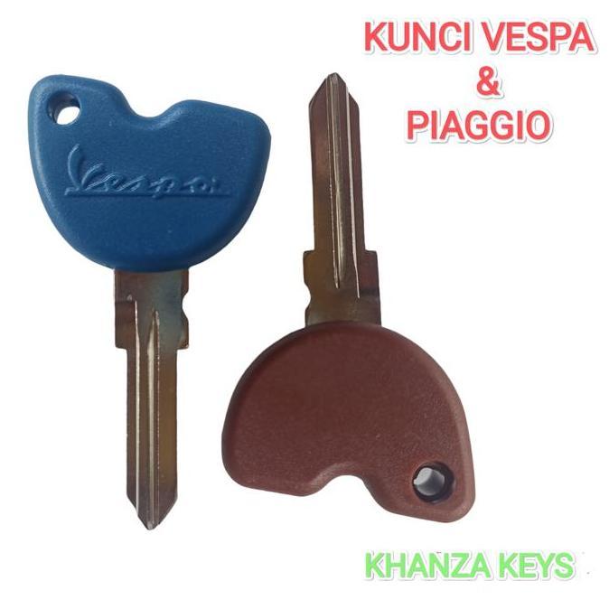 kunci motor vespa dan piaggio slot chip