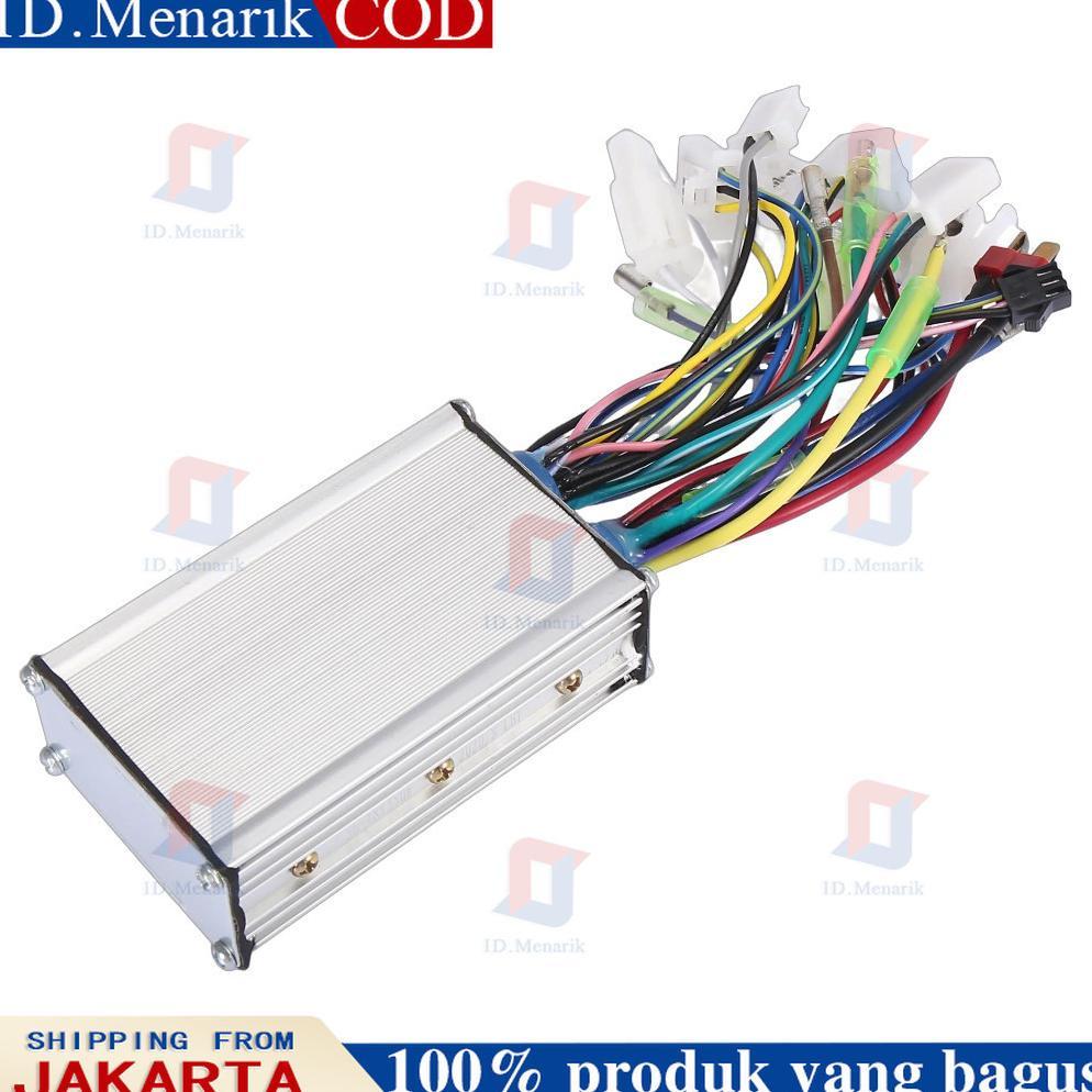 Ybw-2429 Controller Sepeda Listrik  48V 500W Bldc Brushless Kontroler 36V/48V Selis Universal 36Volt