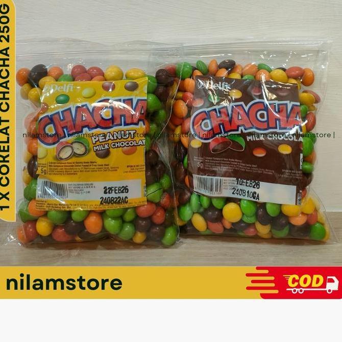 Ready Coklat Kiloan 250g, Coklat Delfi Almond,Treasure,Maltitos, Chic Choc, Chacha, Silverqueen 250g