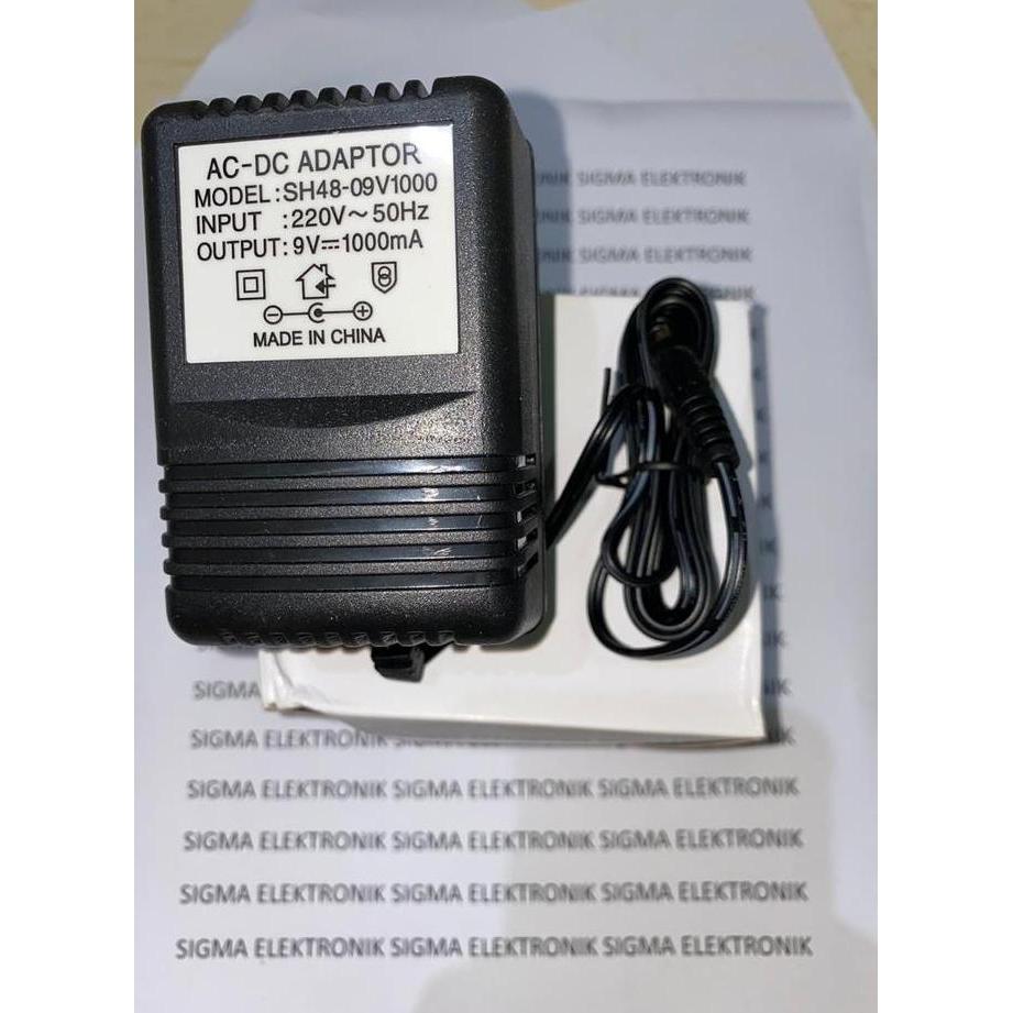 ADAPTOR TRAFO 9V 1Ah