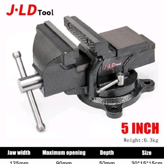 Promo Ragum Catok Ukuran 5Inch Jld Tools Cod