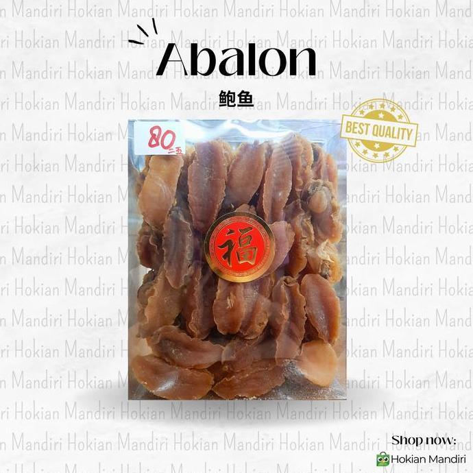 Ready Abalone Kering Asli 50 gram Seafood Premium Kaya Protein