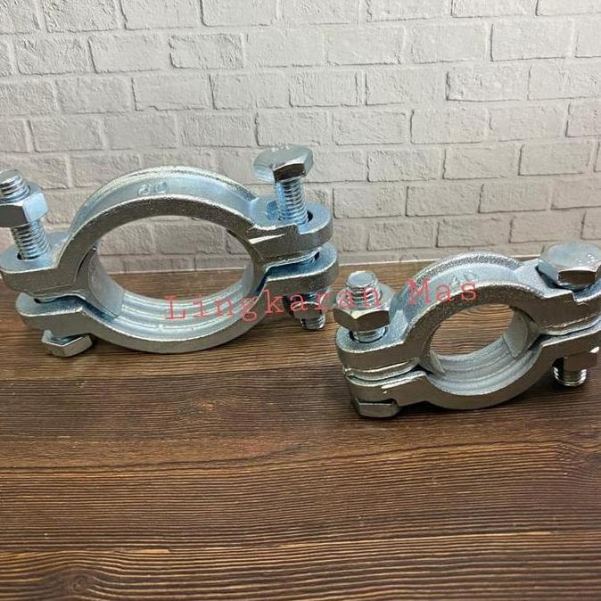 Promo Klem Double Bolt Sl 875 Hose Clamp 8 Inch 210-225 Cod