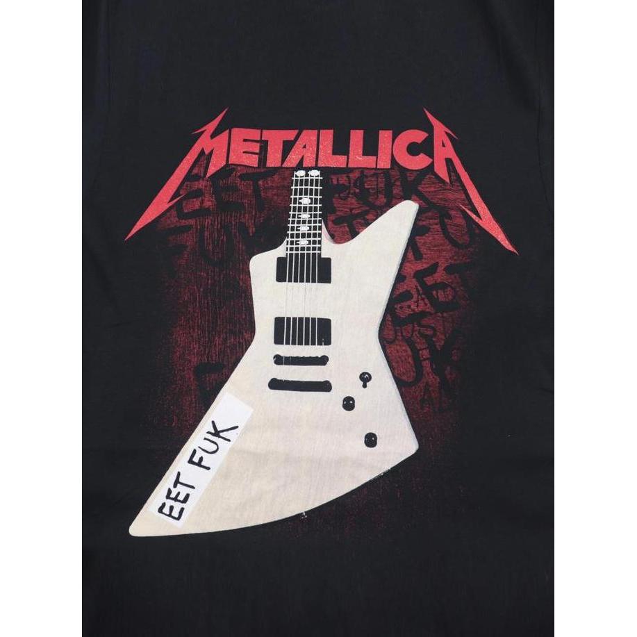 METALLICA EET Fuk Kaos Band Heavy Thrash Metal Hard Rock Licensed ORI murah