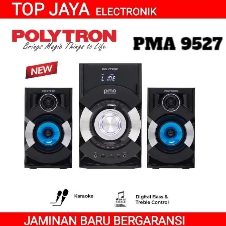 SPEAKER MULTIMEDIA POLYTRON PMA9527 BLUETOOTH/SPEAKER AKTIF POLYTRON 9527 NEW SERIES
