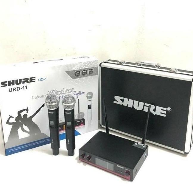 Mic Wireless Shure Urd11 Free Koper Mik Microphone Mikrofon