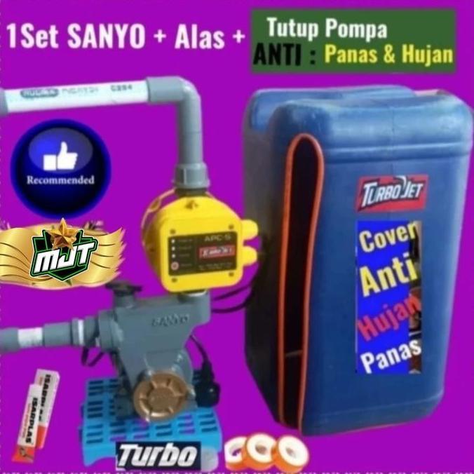 Pompa Air Dab Booster Otomatis Jet Pump Sanyo Wasser Pb 218 Ea Hemat