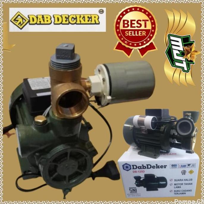 Pompa Air Pendorong Kecil Belimbing Db-125 Dabdeker Otomatis 125 Watt Harga Spesial