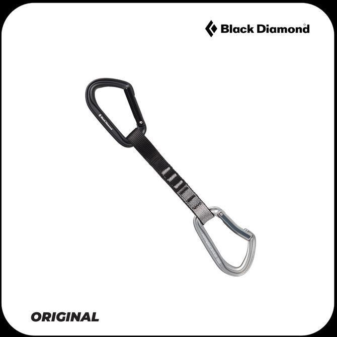 Black Diamond Hotforge Quickdraw 12Cm Light Gray - Carabiner