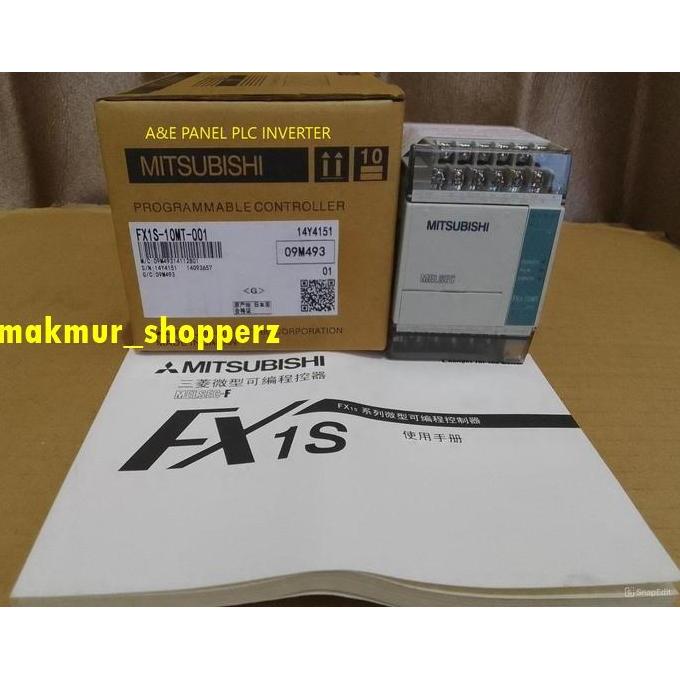 Murah PLC Mitsubishi FX1S-10MT-001 FX1S 10MT 001 FX1S10MT001 panelplc11 Juara
