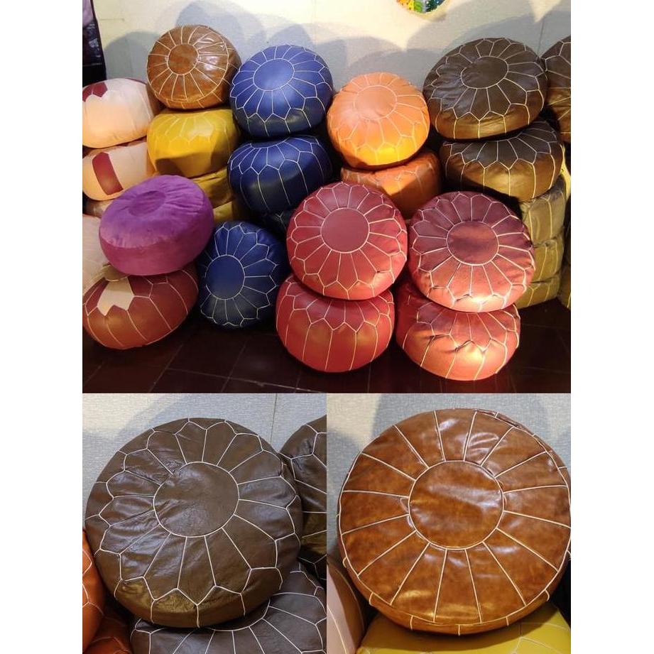 bantal puff maroko turky 50*30-40cm kulit tebal