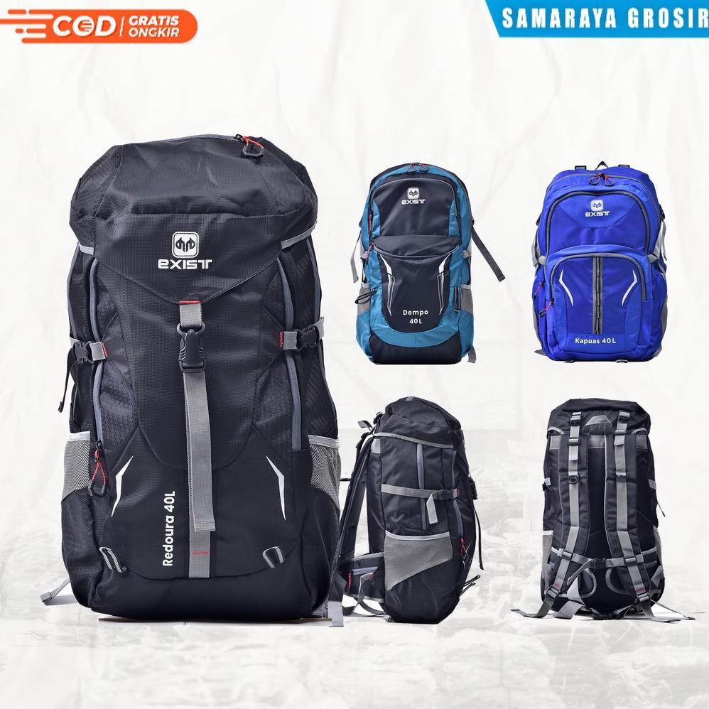 Tas gunung carrier murah 40 Liter outdoor / hiking / camping - tas outdoor pria murah - tas semi gun