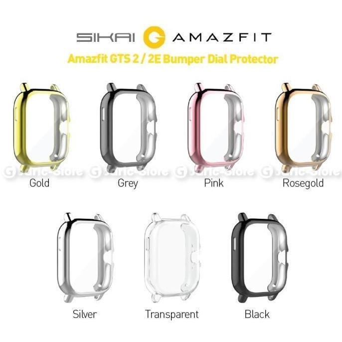 SIKAI Rubber Case Soft Bumper Cover Screen for Amazfit GTS 2 2e GTS2
