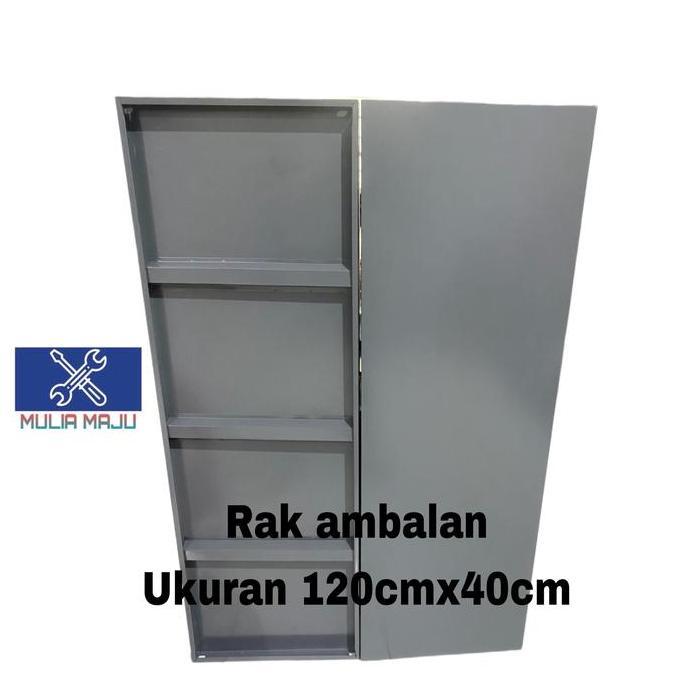 Rak ambalan besi 120cmx40cm TEBAL