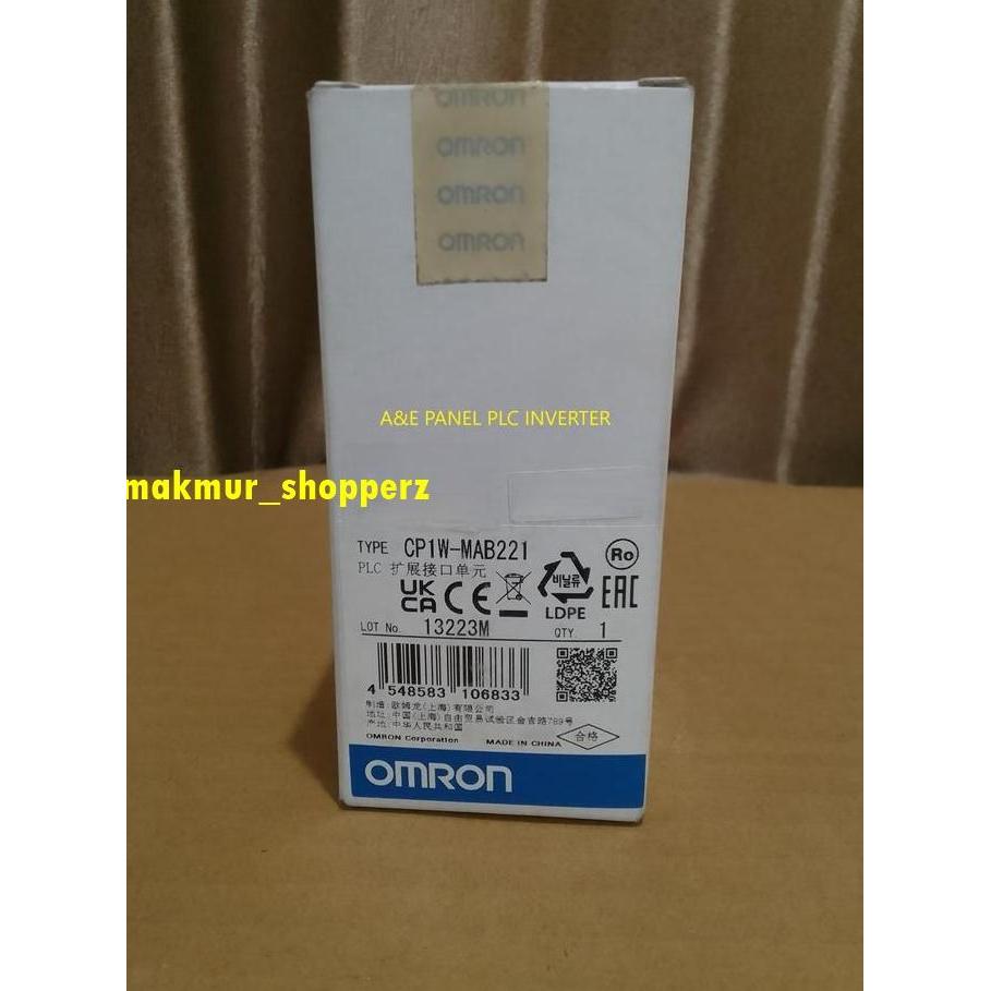 CP1W-MAB221 PLC OMRON CP1W MAB221 CP1WMAB221 Analog Input Output panelplc11 Segera Dapatkan