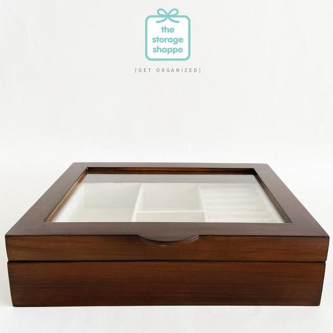 Wooden Jewelry Box Kotak Perhiasan Kayu