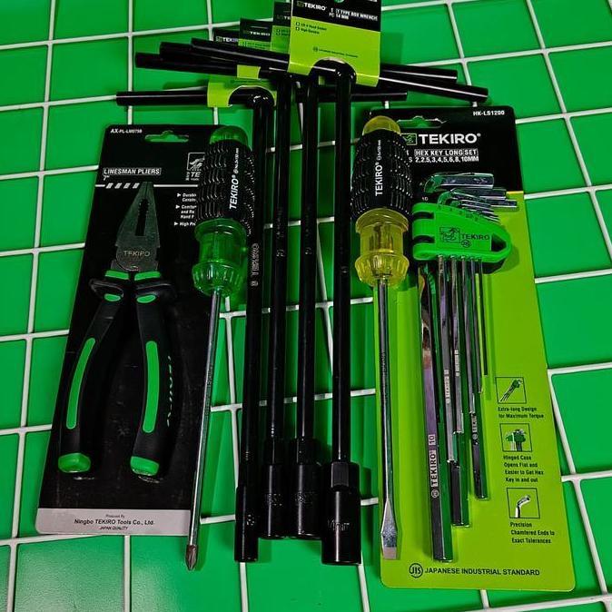 Kunci Bengkel Tekiro Set / Kunci Lengkap full set / Alat Bengkel Murah / Tools / Peralatan Bengkel -
