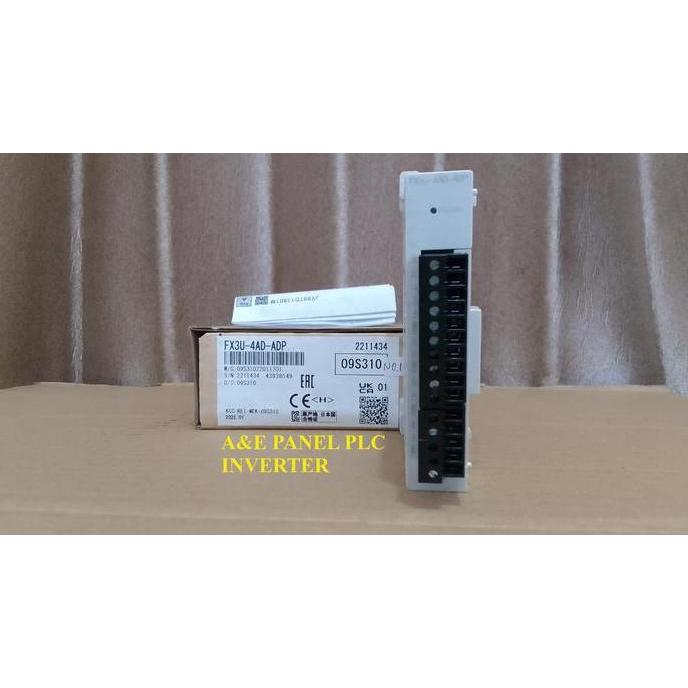 PLC Mitsubishi FX3U-4AD-ADP FX3U 4AD ADP Analog Input Module