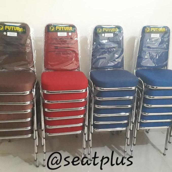 BEBAS ONGKIR - Kursi Susun FUTURA ASLI Kursi Kantor Kursi Pesta Kursi Gereja FTR 405