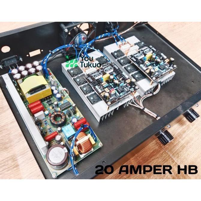 POWER RAKITAN 20 AMPER STEREO Amplifier