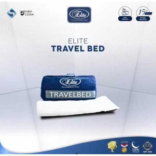 Travel Bed Elite 90 x 190 cm Kasur piknik gulung Super FREE TAS