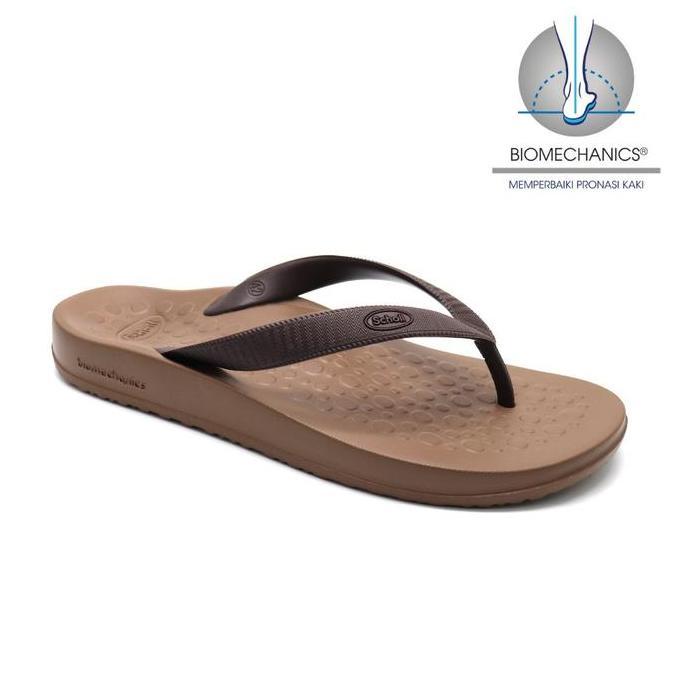 Scholl Biom Spectrum Choco/Coffee Sandal Wanita