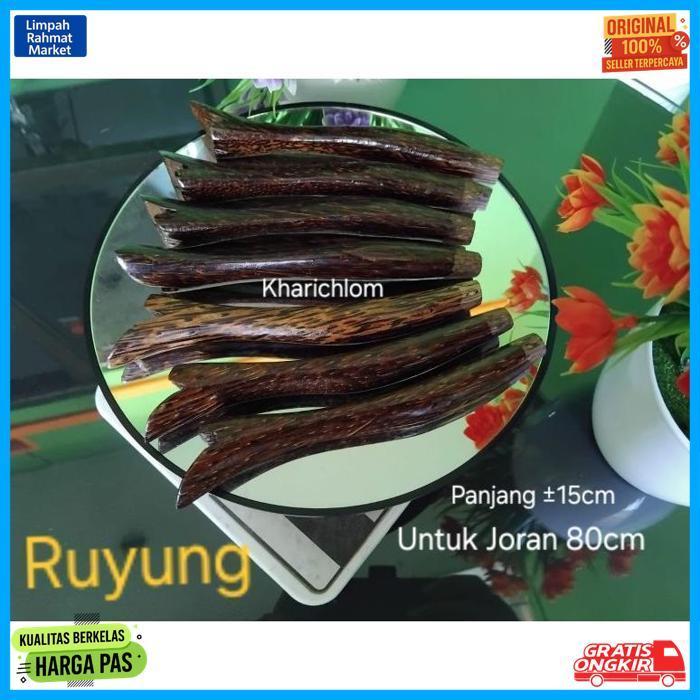 Quality Pahul/Handle/Gagang Joran Pancing Ruyung Untuk Joran Timbang/Ningnong 80Cm Model Sepatu