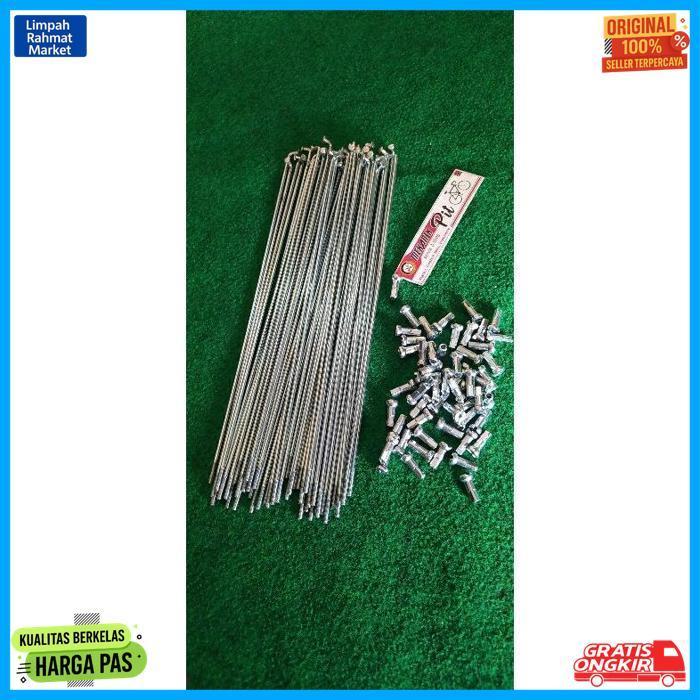 Quality Ruji / Spoke Jari Jari Sepeda Panjang 187Mm Sepeda Bmx 20 Sepeda Lipat , Minion, Mini Velo D