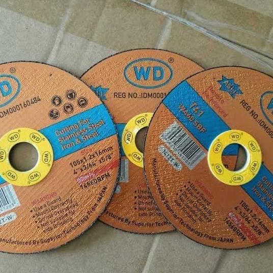 Mata Gerinda WD 4" / WD Gurinda 4" / Mata Gurinda Potong WD / dus