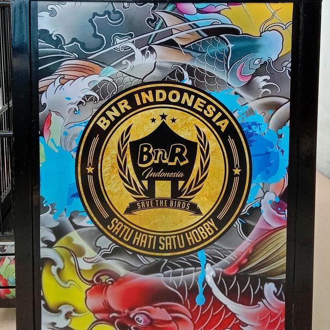 SANGKAR/KANDANG KOTAK BNR DECAL KOI