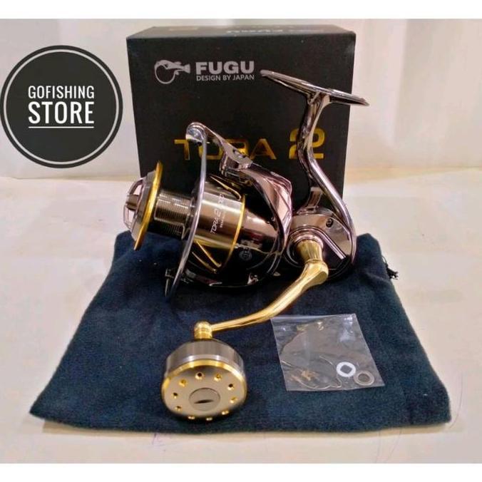 Reel Fugu Tora 2 3 SW dan Tora Pro 1000 - 2000 - 3000 - 4000 - 6000 Metal