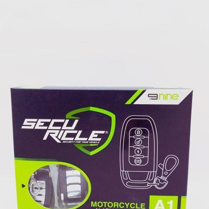 Alarm Nine 9 luminos + remote Secure Ricle + baterai cadangan