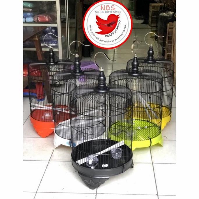 Kandang Burung Besi Size Tanggung Lovebird kutut kenari dll