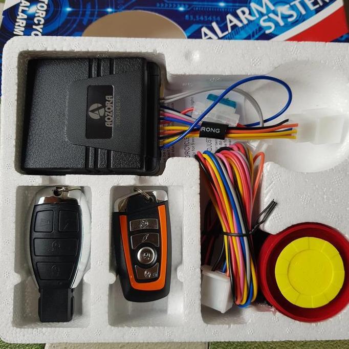 Alarm system alarm motor anti maling