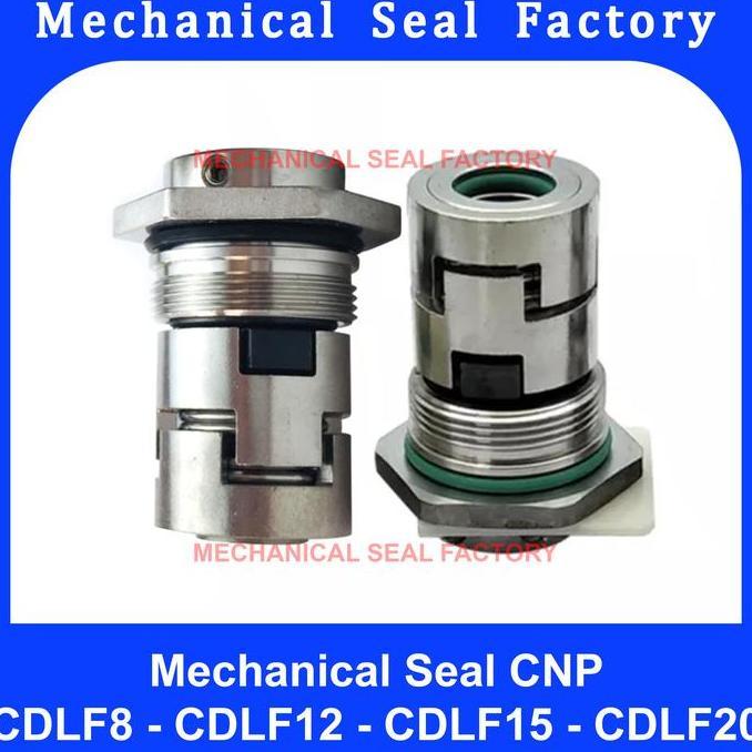Mechanical Seal Cnp Cdlf8 - Cdlf12 - Cdlf15 - Cdlf20 As 16Mm Hqqe-Hqqv