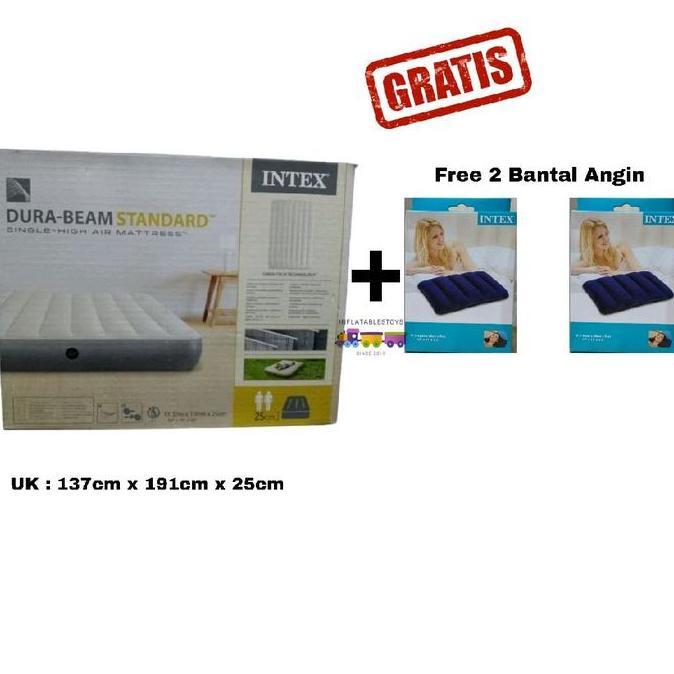TERLARIS - Kasur angin Intex DURABEAM Double 64102