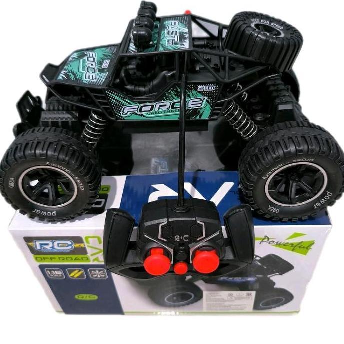 mobil remot Rock CLIMBER offroad baterai charging / mobil remote control offroad per monoshock mobil